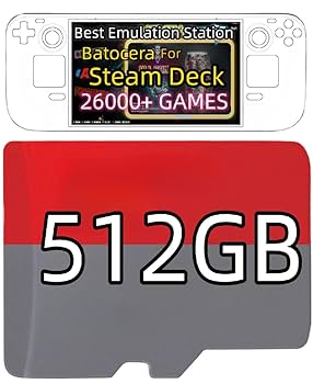 Amazon | 512GB レトロゲームカード スチームデッキ用 レトロ
